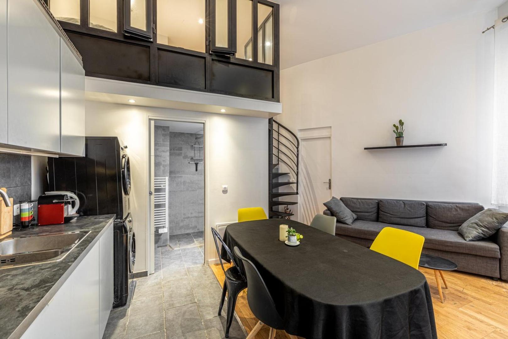 Apartmán Guestready - Modern Duplex In Bourse - Sentier Paříž Exteriér fotografie